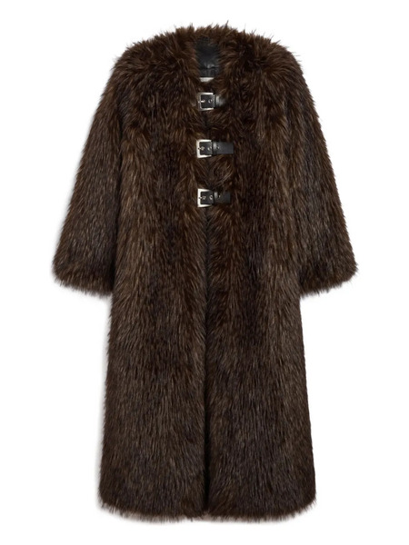  Apparis Nolwen Buckled Coat - Brown 