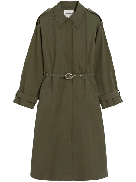  Apparis Ozzy Trench Coat - Green 