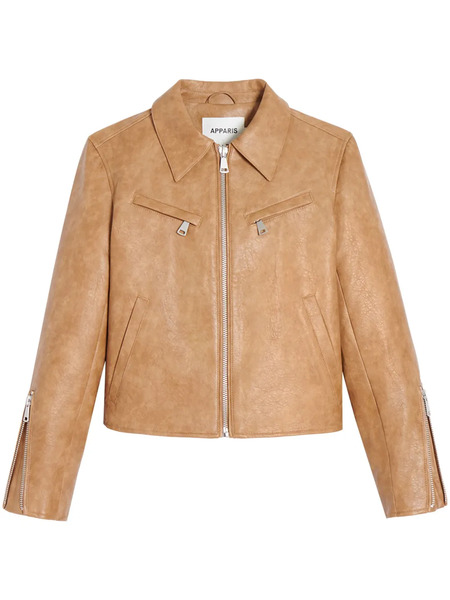 Apparis Shay Faux-leather Jacket - Brown 