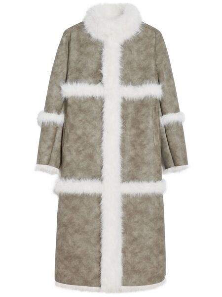  Apparis Tilly Faux-fur Coat - Neutrals 