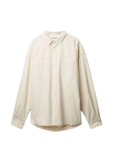  Applied Art Forms Pm3-2 Chambray Shirt - Neutrals 