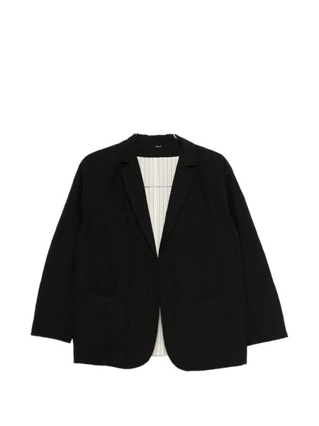  Apuntob Front-pocket Blazer - Black 