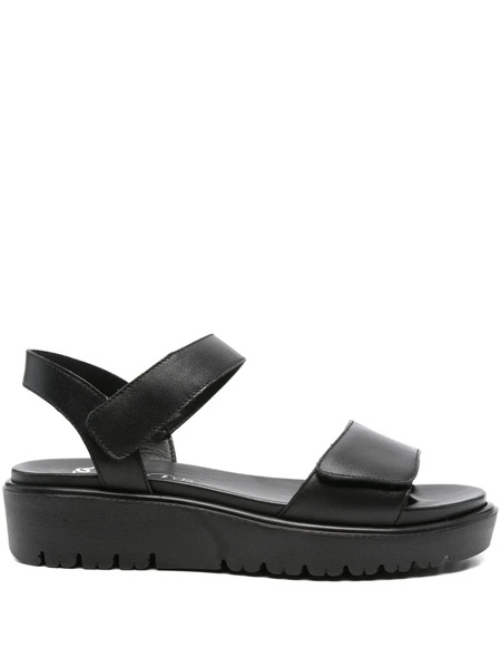  Ara 45mm Adjustable-strap Platform Sandals - Black 