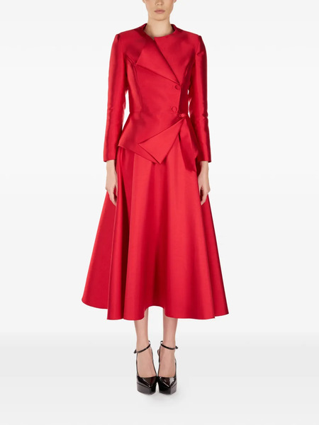 Araftu Buttoned A-line All In One - Red 