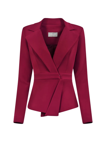  Araftu Collared Blazer Jacket 