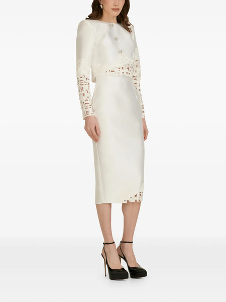  Araftu Cut-out Suit - White 