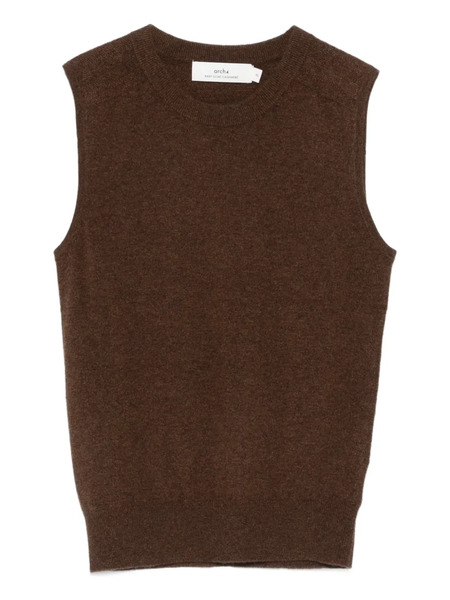 Arch4 Alessandra Knit Top - Brown 
