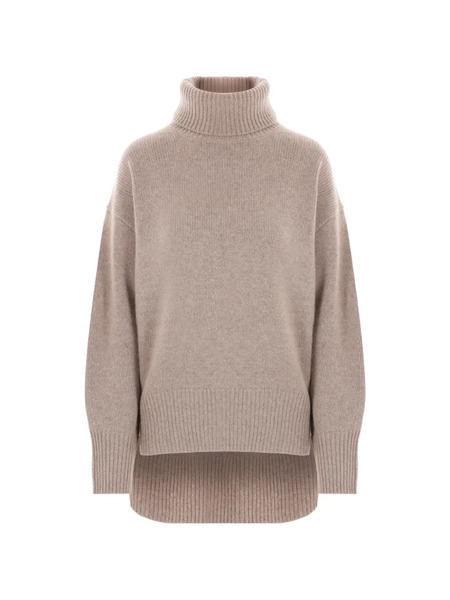  Arch4 High-neck Wool Sweater - Neutrals 