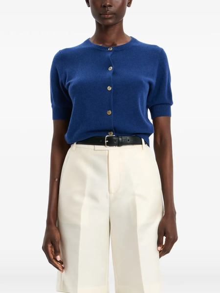  Arch4 Short-sleeve Cardigan - Blue 