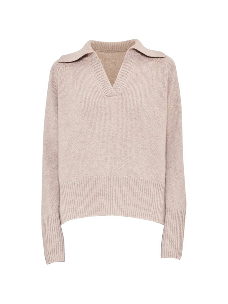  Arch4 V-neck Collar Sweater - Neutrals 