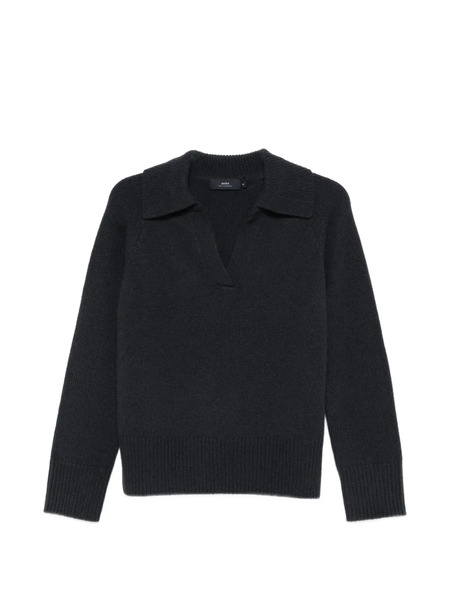  Arch4 V-neck Collared Sweater - Blue 