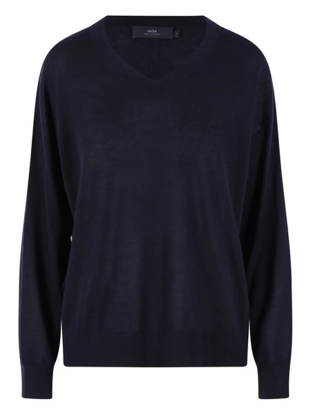  Arch4 V-neck Ribbed Sweater - Blue 