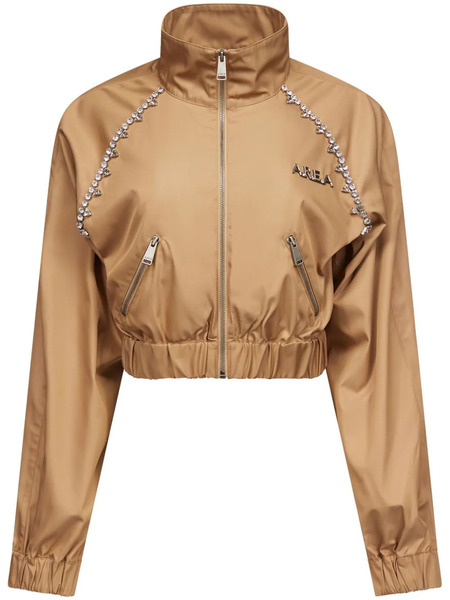  Area Crystal-embellished Jacket - Brown 