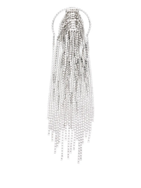  Area Crystal-embellishment Headband - Silver 