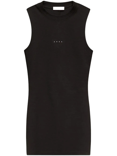  Area Handprint Minidress - Black 