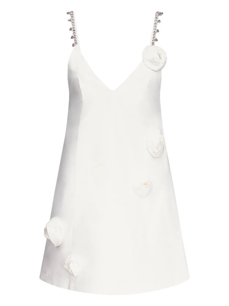  Area Poplin Mini Dress - White 