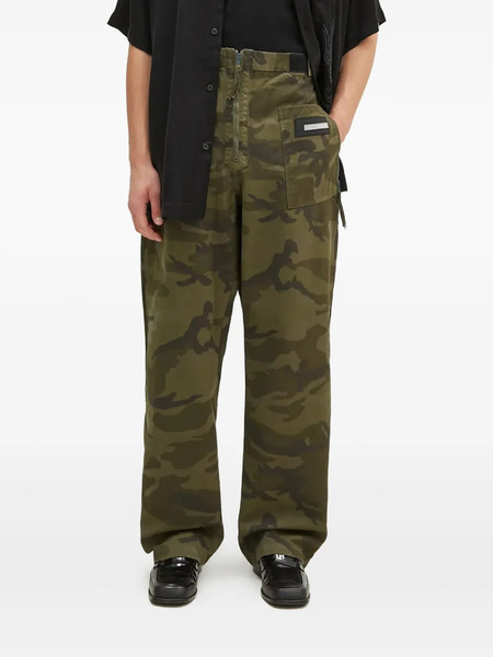  Aries Camouflage Trousers - Green 