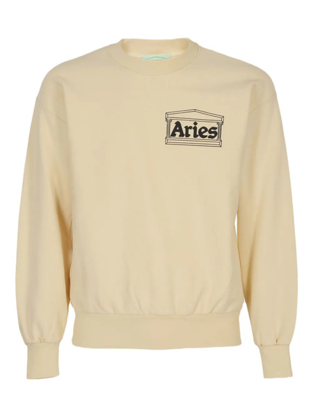  Aries Logo Sweater - Neutrals 