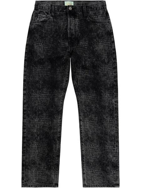  Aries Patterned Jeans - Black 
