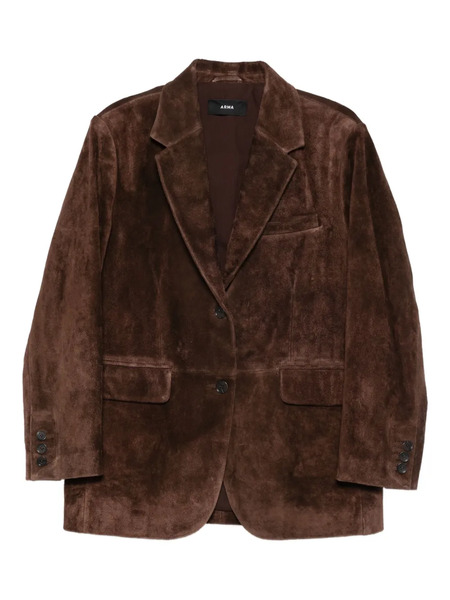  Arma Benny Suede Jacket - Brown 