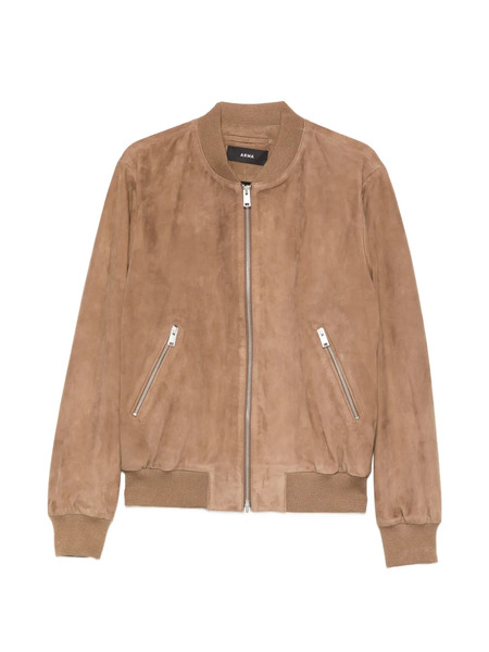  Arma Didier Suede Bomber Jacket - Brown 