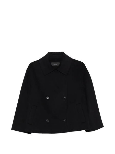 Arma Double-breasted Jacket - Black 