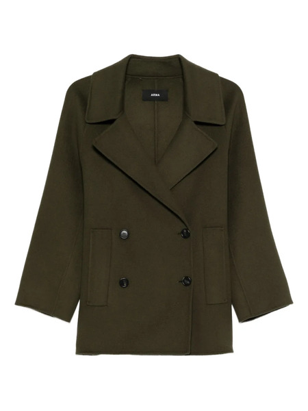  Arma Double-breasted Notched Blazer - Green 