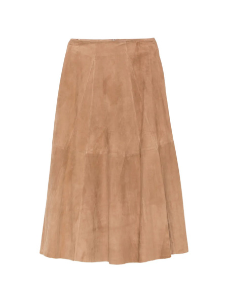  Arma Eleni Panelled Midi Skirt - Neutrals 