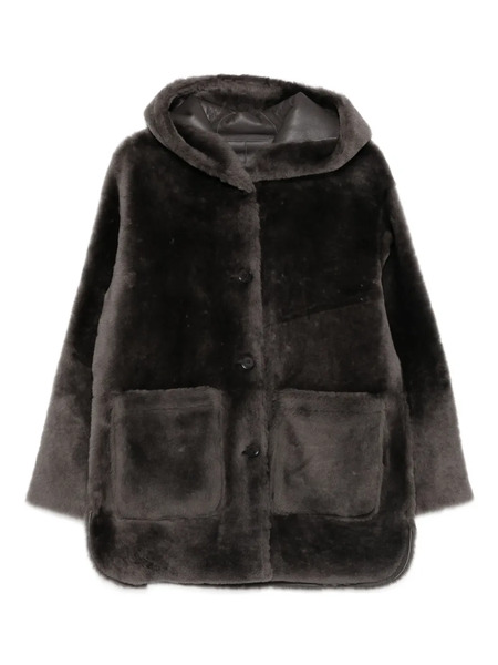  Arma Hooded Patch-pocket Jacket - Brown 