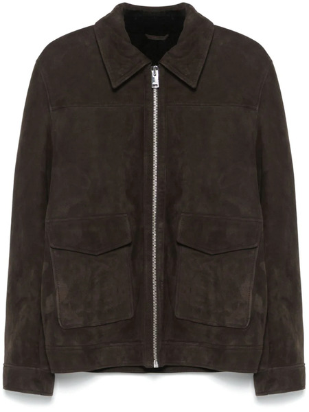  Arma Leather Jacket - Brown 