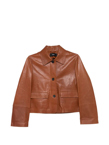  Arma Leather Jacket - Brown 