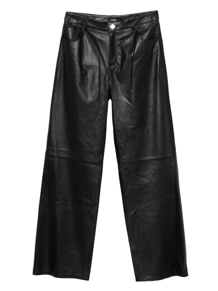  Arma Leather Trousers - Black 