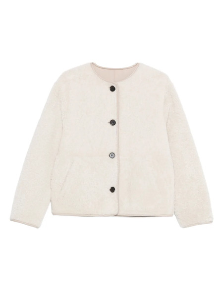  Arma Lucine Button-front Jacket - Neutrals 