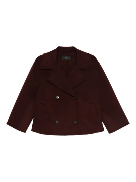  Arma Manila Double-breasted Wool Jacket - Red 