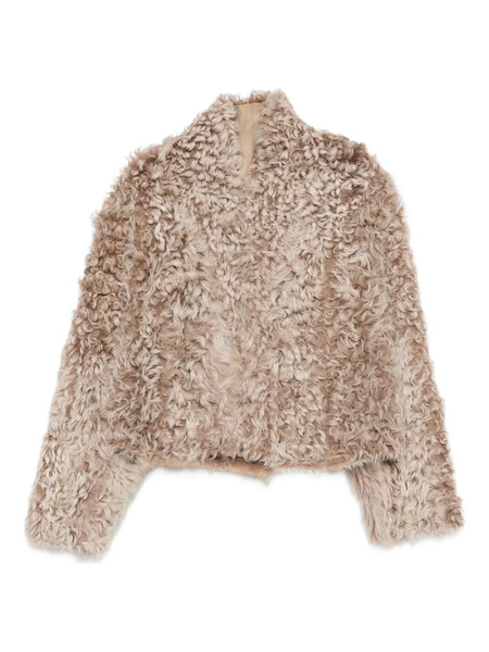  Arma Mooney Shearling Jacket - Neutrals 