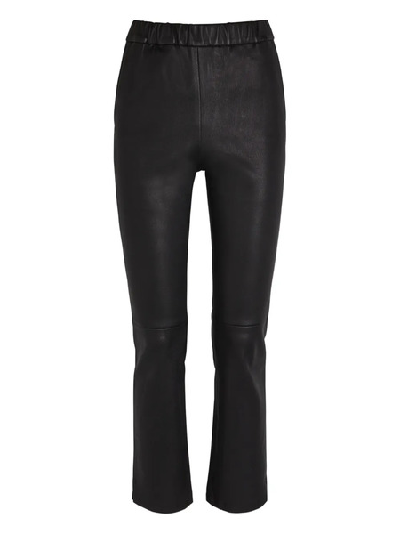  Arma Panelled Leather Trousers - Black 