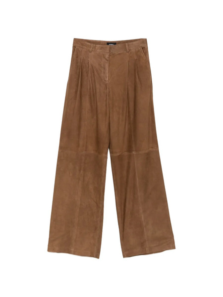  Arma Straight Leg Trousers - Brown 