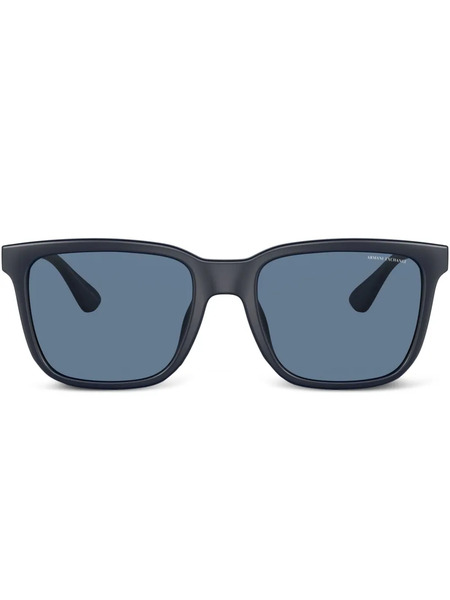  Armani Exchange Ax4112su Square-frame Sunglasses - Blue 