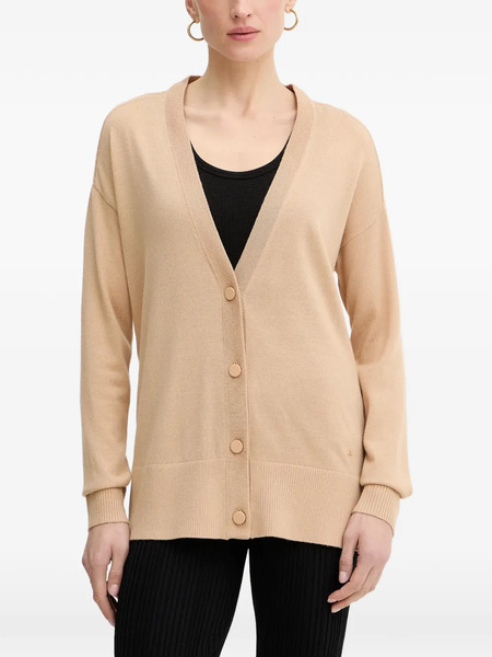  Armani Exchange Buttoned Cardigan - Neutrals 
