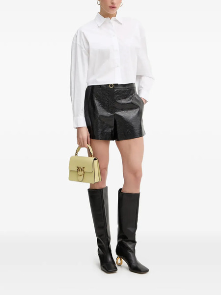  Armani Exchange Buttoned Shorts - Black 