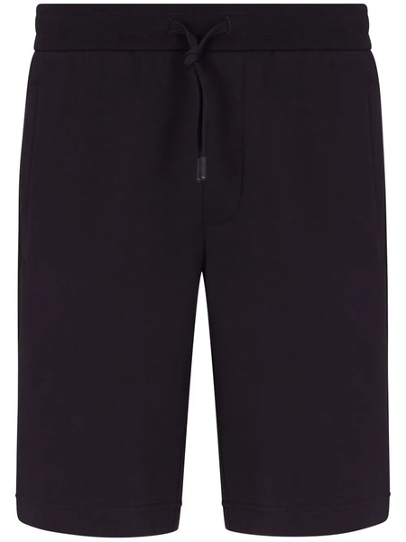  Armani Exchange Drawstring-waist Bermuda Shorts - Blue 