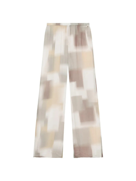  Armani Exchange Elasticated Printed Trousers - Neutrals 
