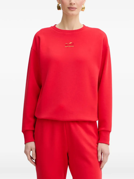  Armani Exchange Embroidered Crew-neck Sweatshirt 