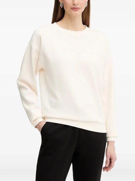  Armani Exchange Embroidered Sweatshirt - Neutrals 
