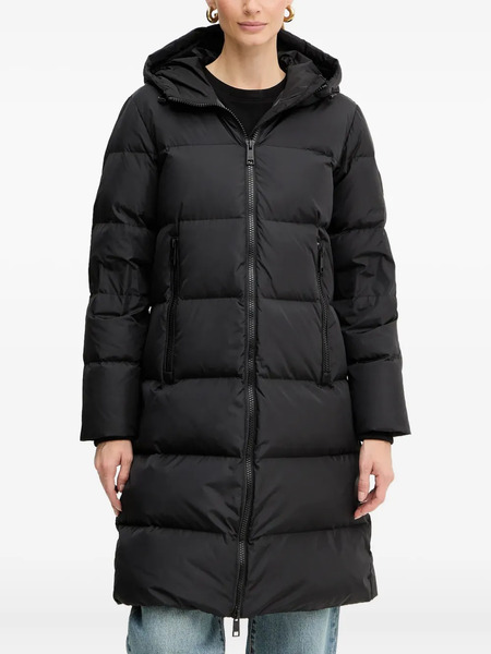  Armani Exchange Hooded Padded Jacket - Black 