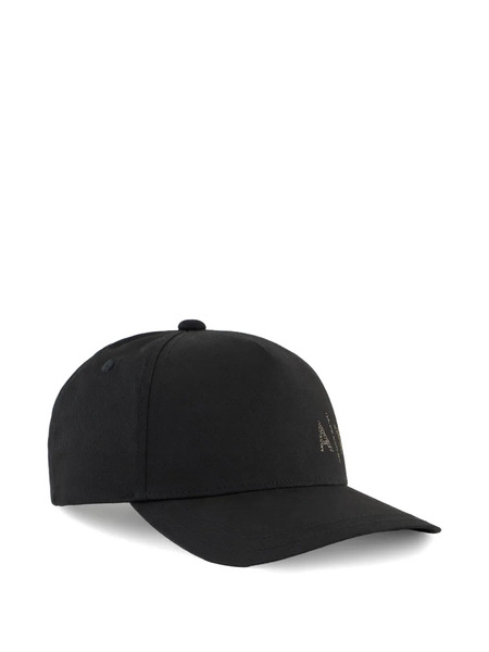  Armani Exchange Logo-embellished Baseball Cap - Black 