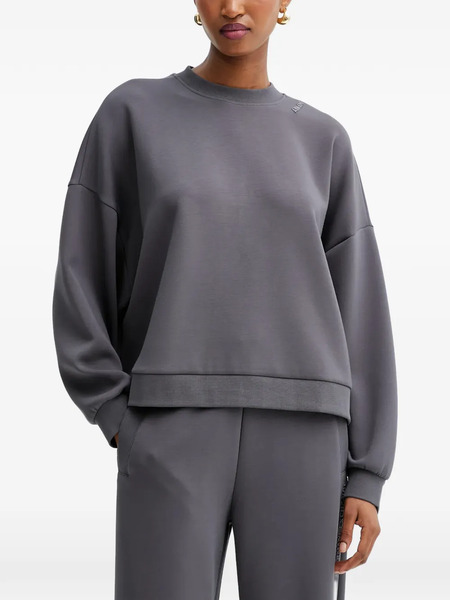  Armani Exchange Logo-embroidered Sweatshirt - Grey 