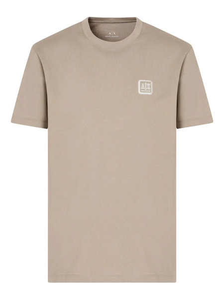  Armani Exchange Logo-patch T-shirt - Neutrals 