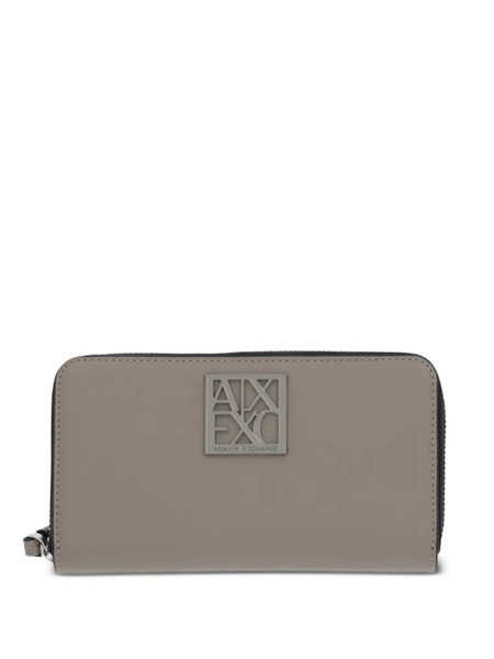  Armani Exchange Logo-plaque Wallet - Neutrals 