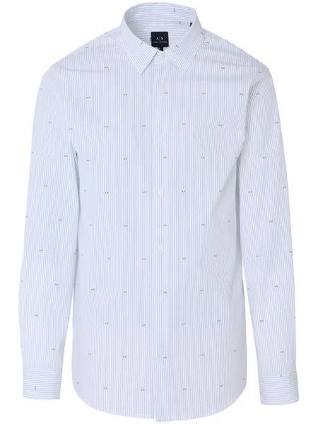  Armani Exchange Monogram Shirt - White 